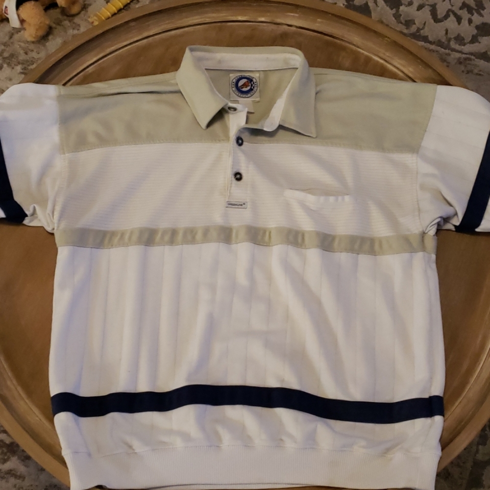 Vintage 1980s Greenline International pocket Polo